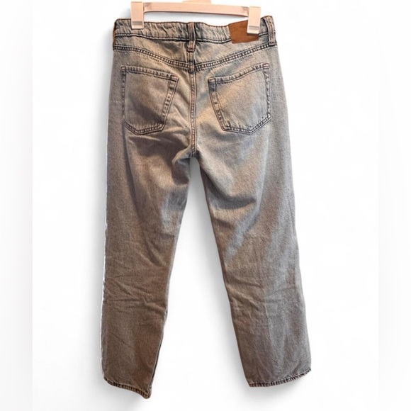 Aeropostale Light Blue Denim Baggy Wide Leg Low Rise Jeans Size 2 Short - Picture 6 of 7